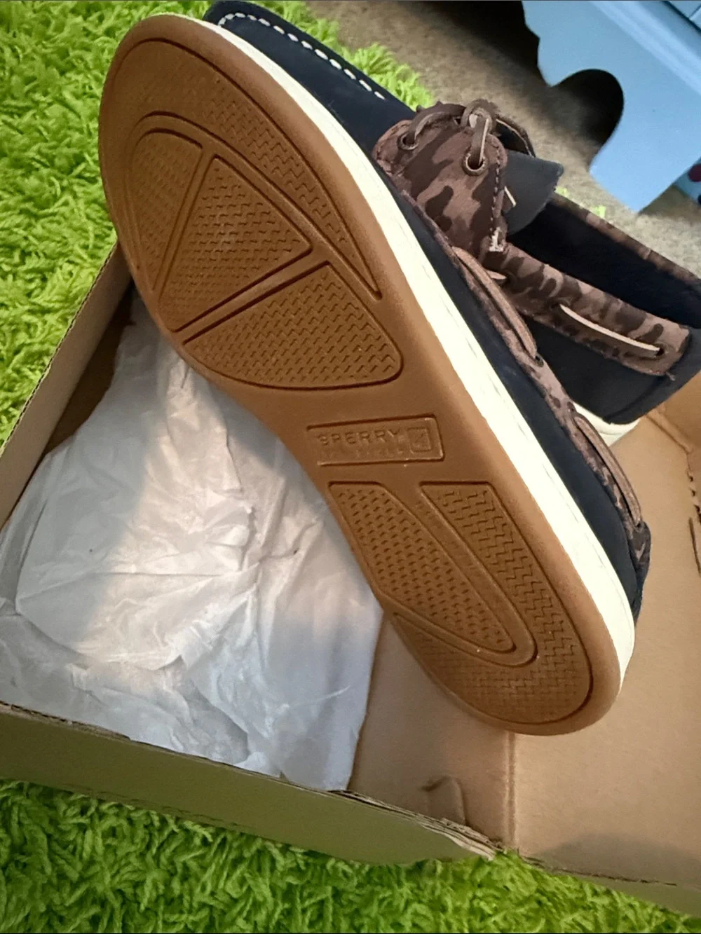 *NEW!* Sperry Top-Sider Boat Shoes - Navy/Camo